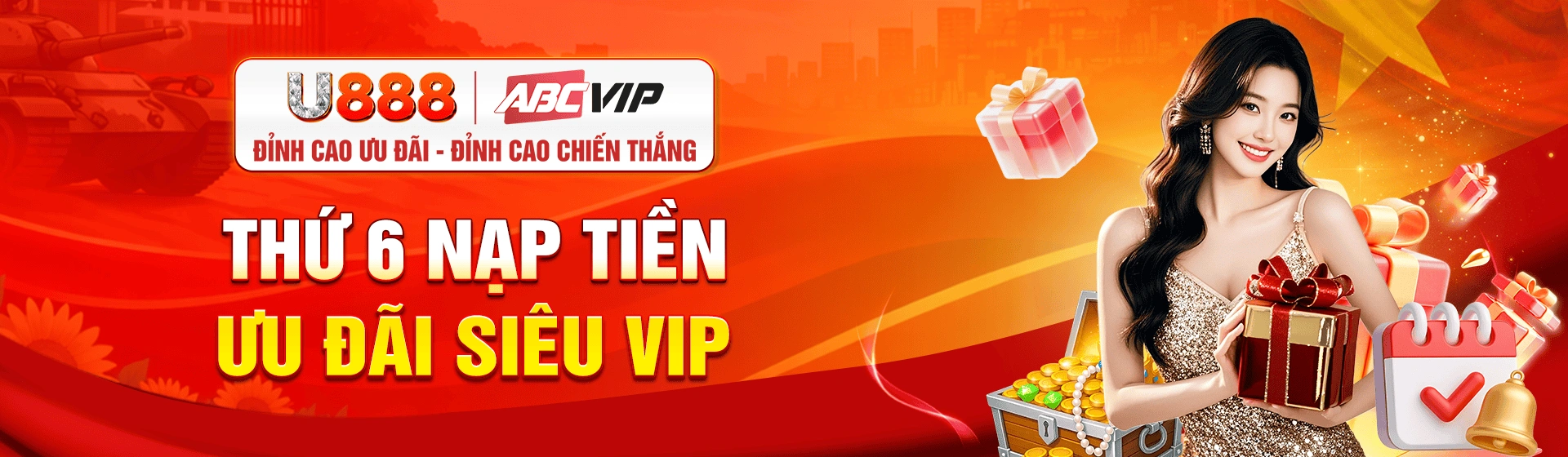 Banner thông tin thương hiệu U888 số 1