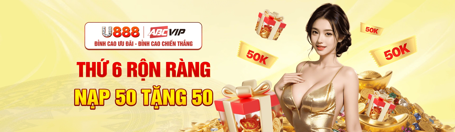 Banner thông tin thương hiệu U888 số 3